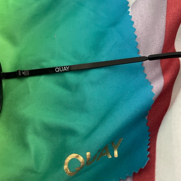 Best seller Quay Australia men’s women’s aviator high key polarized sunglasses - Picture 4 of 9